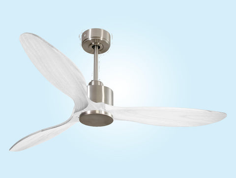 Ventilador de techo Wifi Motor DC Mando a Distancia Hypersilence Memoria FullWood