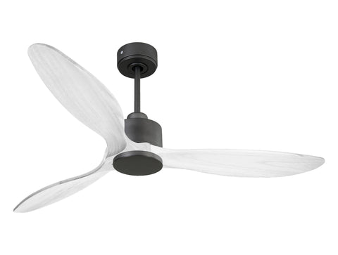 Ventilador de techo Reversible Termostato Wifi Motor DC Techos Inclinados Mando a Distancia Hypersilence Memoria FullWood