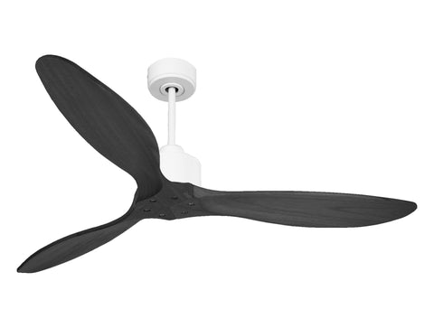 Ventilador de techo Reversible Termostato Wifi Motor DC Techos Inclinados Mando a Distancia Hypersilence Memoria FullWood 1