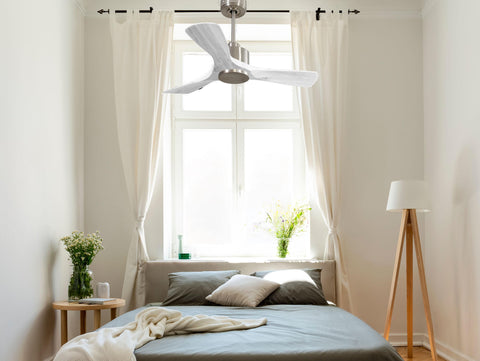 Ventilador de techo Wifi Motor DC Mando a Distancia Hypersilence Memoria