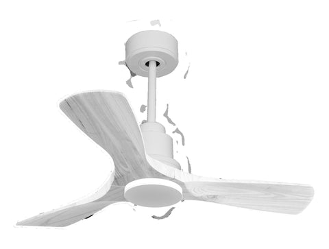 Ventilador de techo Modo Invierno/Verano Termostato Wifi Motor DC Techos Inclinados Mando a Distancia Hypersilence Memoria