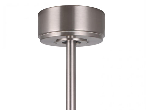 Ventilador de techo DC beige con aspas de madera 132cm y luz para 35m2