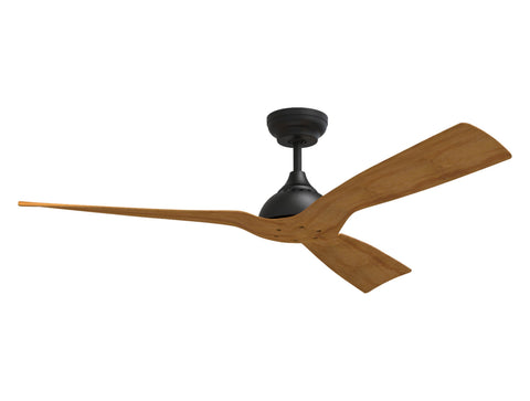 Ventilador de techo DC marrÃ³n con aspas de 132cm para 35m2