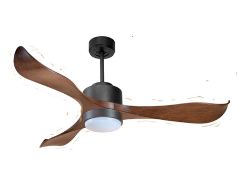 Ventilador de Techo Ultra silencioso de bajo consumo DC ZanzibarD132C02LED70192