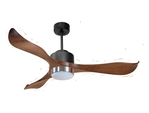 Ventilador de Techo Ultra silencioso de bajo consumo DC ZanzibarD132C02LED70193