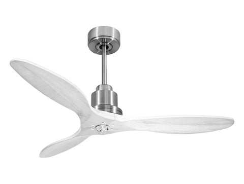 Ventilador de techo Modo Invierno/Verano Termostato Dimable Wifi Motor DC Techos Inclinados Mando a Distancia Luz tres tonos Hypersilence Memoria