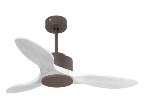 Ventilador de techo Reversible Termostato Wifi Motor DC Techos Inclinados Mando a Distancia Hypersilence Memoria