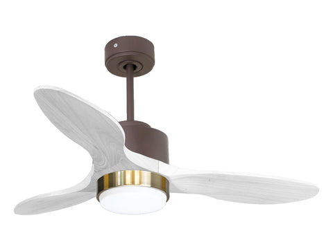 Ventilador de techo Wifi Motor DC Mando a Distancia Luz tres tonos Hypersilence Memoria