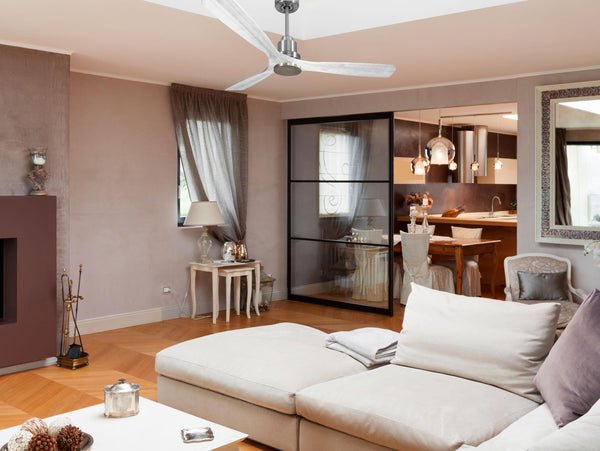 Ventilador de techo Wifi Motor DC Mando a Distancia Hypersilence Memoria