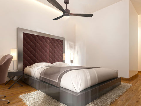 Ventilador de techo Reversible Termostato Wifi Motor DC Techos Inclinados Mando a Distancia Memoria 4