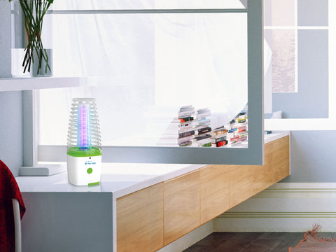 Mata insectos inalámbrico de sobremesa de 2W con luz ultravioleta para superficies de 20m2_2