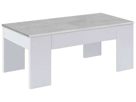 Mesa de centro elevable 100x50x45 cm diseño moderno
