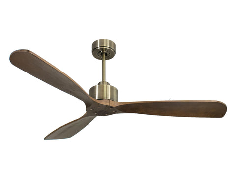 Ventilador de techo Reversible Termostato Wifi Motor DC Techos Inclinados Mando a Distancia Hypersilence Memoria FullWood 1