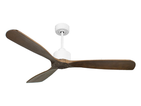 Ventilador de techo Reversible Termostato Wifi Motor DC Techos Inclinados Mando a Distancia Hypersilence Memoria FullWood 1