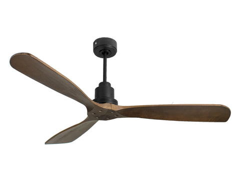 Ventilador de techo Reversible Termostato Wifi Motor DC Techos Inclinados Mando a Distancia Hypersilence Memoria FullWood 1