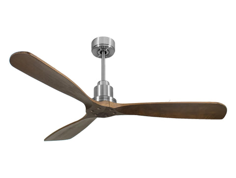 Ventilador de techo Reversible Termostato Wifi Motor DC Techos Inclinados Mando a Distancia Hypersilence Memoria FullWood 1