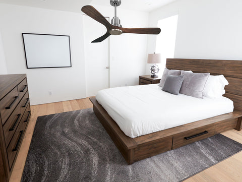 Ventilador de techo Reversible Termostato Wifi Motor DC Techos Inclinados Mando a Distancia Hypersilence Memoria 2