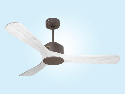 Ventilador de techo Reversible Termostato Wifi Motor DC Techos Inclinados Mando a Distancia Hypersilence Memoria