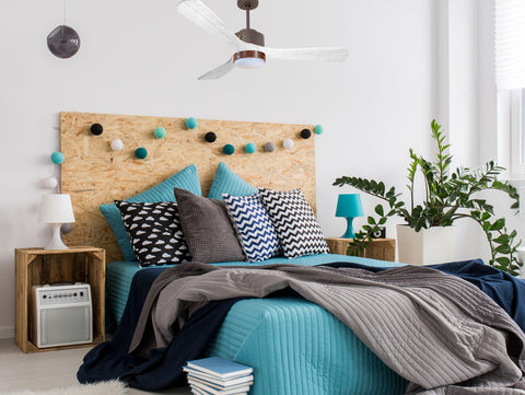 Ventilador de techo Wifi Motor DC Mando a Distancia Luz tres tonos Hypersilence Memoria