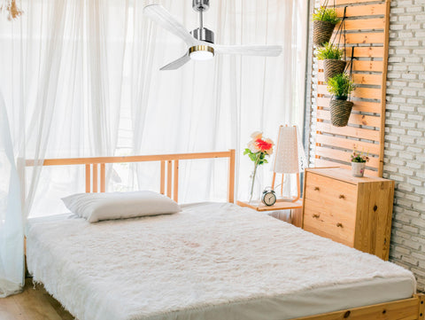 Ventilador de techo Wifi Motor DC Mando a Distancia Luz tres tonos Hypersilence Memoria