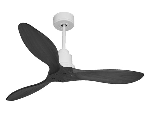 Ventilador de techo Reversible Termostato Wifi Motor DC Techos Inclinados Mando a Distancia Hypersilence Memoria FullWood 1