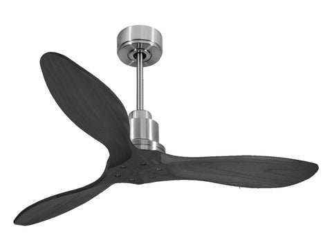 Ventilador de techo Reversible Termostato Wifi Motor DC Techos Inclinados Mando a Distancia Hypersilence Memoria FullWood 1