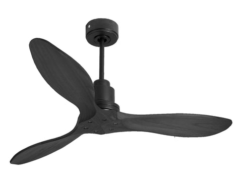 Ventilador de techo Reversible Termostato Wifi Motor DC Techos Inclinados Mando a Distancia Hypersilence Memoria FullWood 1