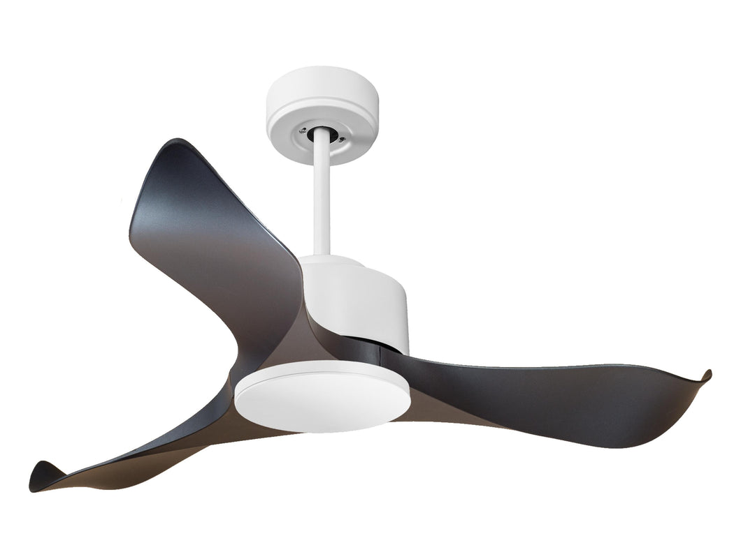 Ventilador de techo Reversible Termostato Wifi Motor DC Techos Inclinados Mando a Distancia Adaptador 2/3 Aspas Hypersilence Memoria
