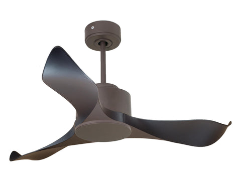Ventilador de techo Reversible Termostato Wifi Motor DC Techos Inclinados Mando a Distancia Adaptador 2/3 Aspas Hypersilence Memoria