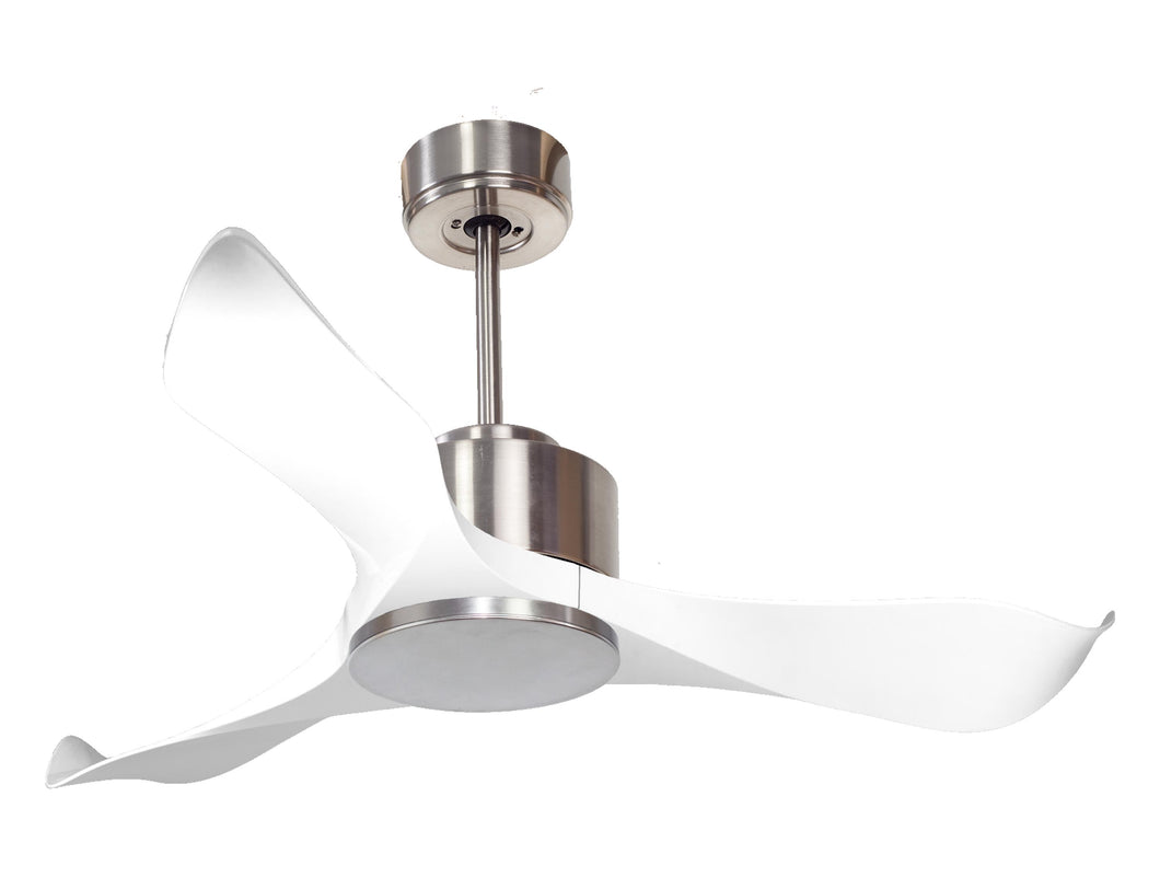 Ventilador de techo Reversible Termostato Wifi Motor DC Techos Inclinados Mando a Distancia Adaptador 2/3 Aspas Hypersilence Memoria