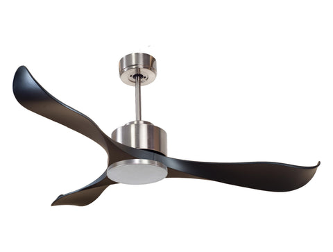 Ventilador de techo Reversible Termostato Wifi Motor DC Techos Inclinados Mando a Distancia Adaptador 2/3 Aspas Hypersilence Memoria