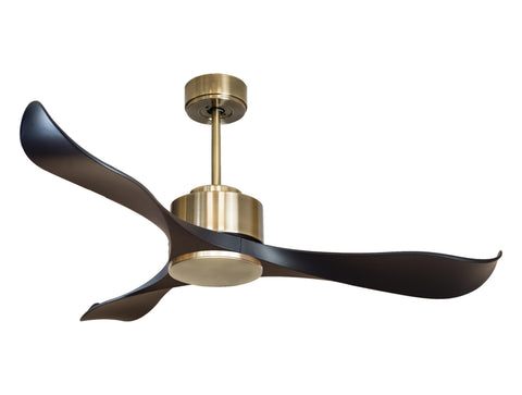 Ventilador de techo Reversible Termostato Wifi Motor DC Techos Inclinados Mando a Distancia Adaptador 2/3 Aspas Hypersilence Memoria
