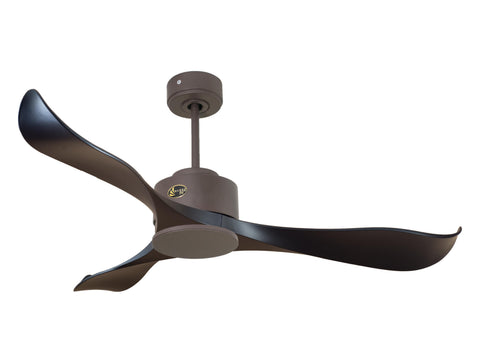Ventilador de techo Reversible Termostato Wifi Motor DC Techos Inclinados Mando a Distancia Adaptador 2/3 Aspas Hypersilence Memoria