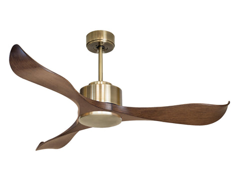 Ventilador de techo Reversible Termostato Wifi Motor DC Techos Inclinados Mando a Distancia Adaptador 2/3 Aspas Hypersilence Memoria