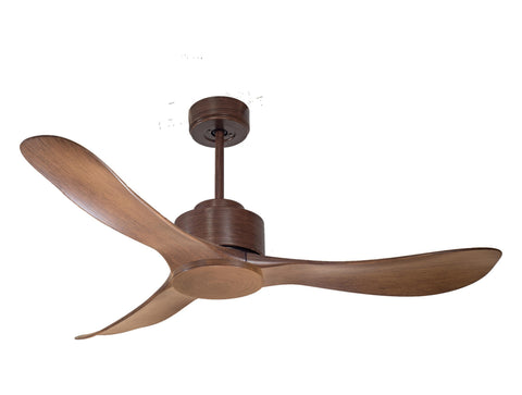 Ventilador de techo Reversible Termostato Wifi Motor DC Techos Inclinados Mando a Distancia Hypersilence Memoria