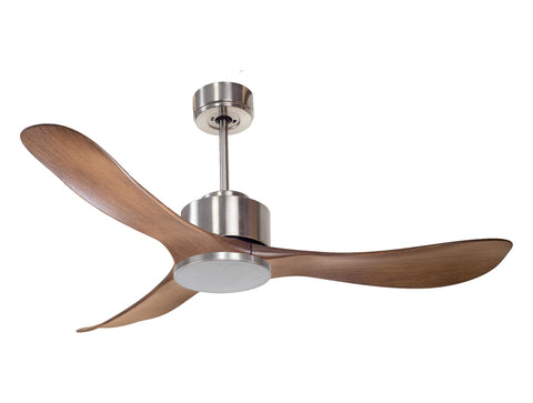 Ventilador de techo Reversible Termostato Wifi Motor DC Techos Inclinados Mando a Distancia Hypersilence Memoria