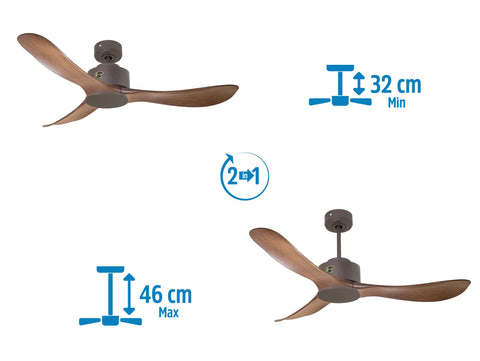 Ventilador de techo