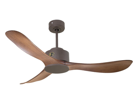 Ventilador de techo Reversible Termostato Wifi Motor DC Techos Inclinados Mando a Distancia Hypersilence Memoria