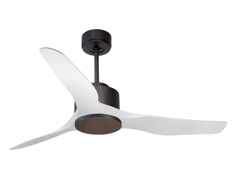 Ventilador de techo Reversible Termostato Wifi Motor DC Techos Inclinados Mando a Distancia Adaptador 2/3 Aspas Hypersilence Memoria