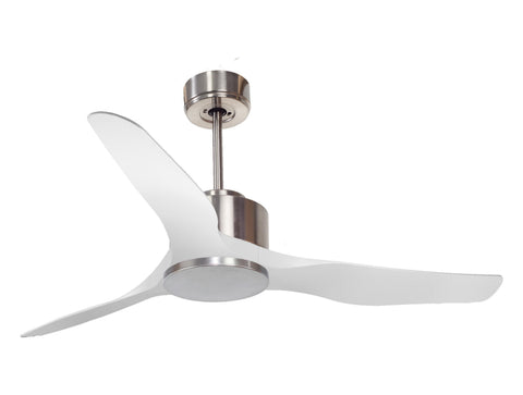 Ventilador de techo Reversible Termostato Wifi Motor DC Techos Inclinados Mando a Distancia Adaptador 2/3 Aspas Hypersilence Memoria