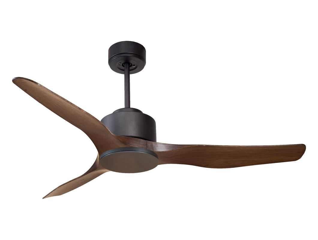 Ventilador de techo Reversible Termostato Wifi Motor DC Techos Inclinados Mando a Distancia Adaptador 2/3 Aspas Hypersilence Memoria