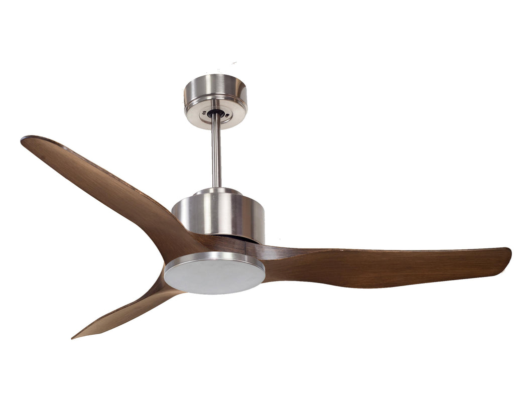 Ventilador de techo Reversible Termostato Wifi Motor DC Techos Inclinados Mando a Distancia Adaptador 2/3 Aspas Hypersilence Memoria