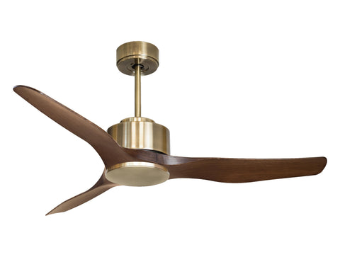 Ventilador de techo Reversible Termostato Wifi Motor DC Techos Inclinados Mando a Distancia Adaptador 2/3 Aspas Hypersilence Memoria