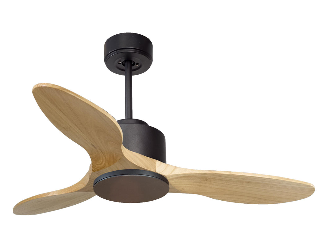 Ventilador de techo Reversible Termostato Wifi Motor DC Techos Inclinados Mando a Distancia Hypersilence Memoria