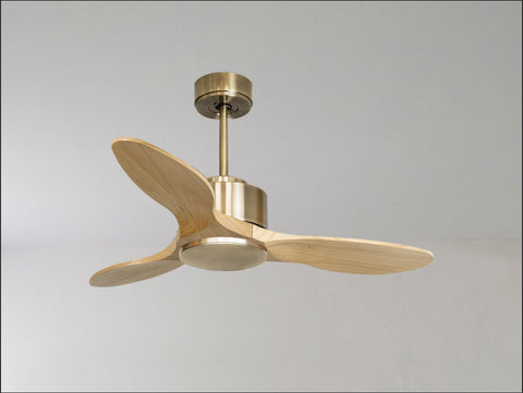 Ventilador de techo Reversible Termostato Wifi Motor DC Techos Inclinados Mando a Distancia Hypersilence Memoria