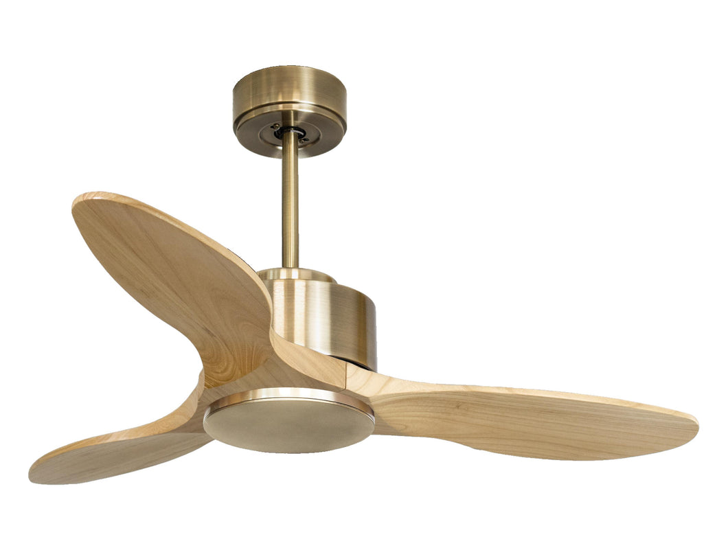 Ventilador de techo Reversible Termostato Wifi Motor DC Techos Inclinados Mando a Distancia Hypersilence Memoria