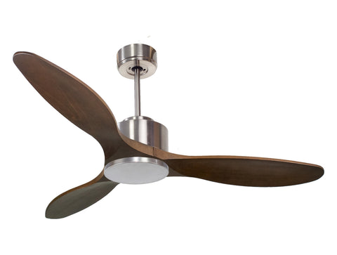 Ventilador de techo Reversible Termostato Wifi Motor DC Techos Inclinados Mando a Distancia Hypersilence Memoria