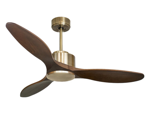 Ventilador de techo Reversible Termostato Wifi Motor DC Techos Inclinados Mando a Distancia Hypersilence Memoria