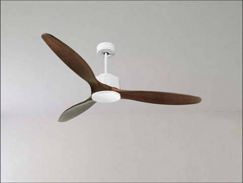Ventilador de techo Reversible Termostato Wifi Motor DC Techos Inclinados Mando a Distancia Hypersilence Memoria