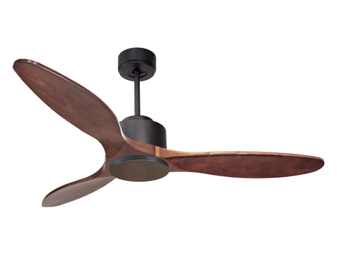Ventilador de techo Reversible Termostato Wifi Motor DC Techos Inclinados Mando a Distancia Hypersilence Memoria